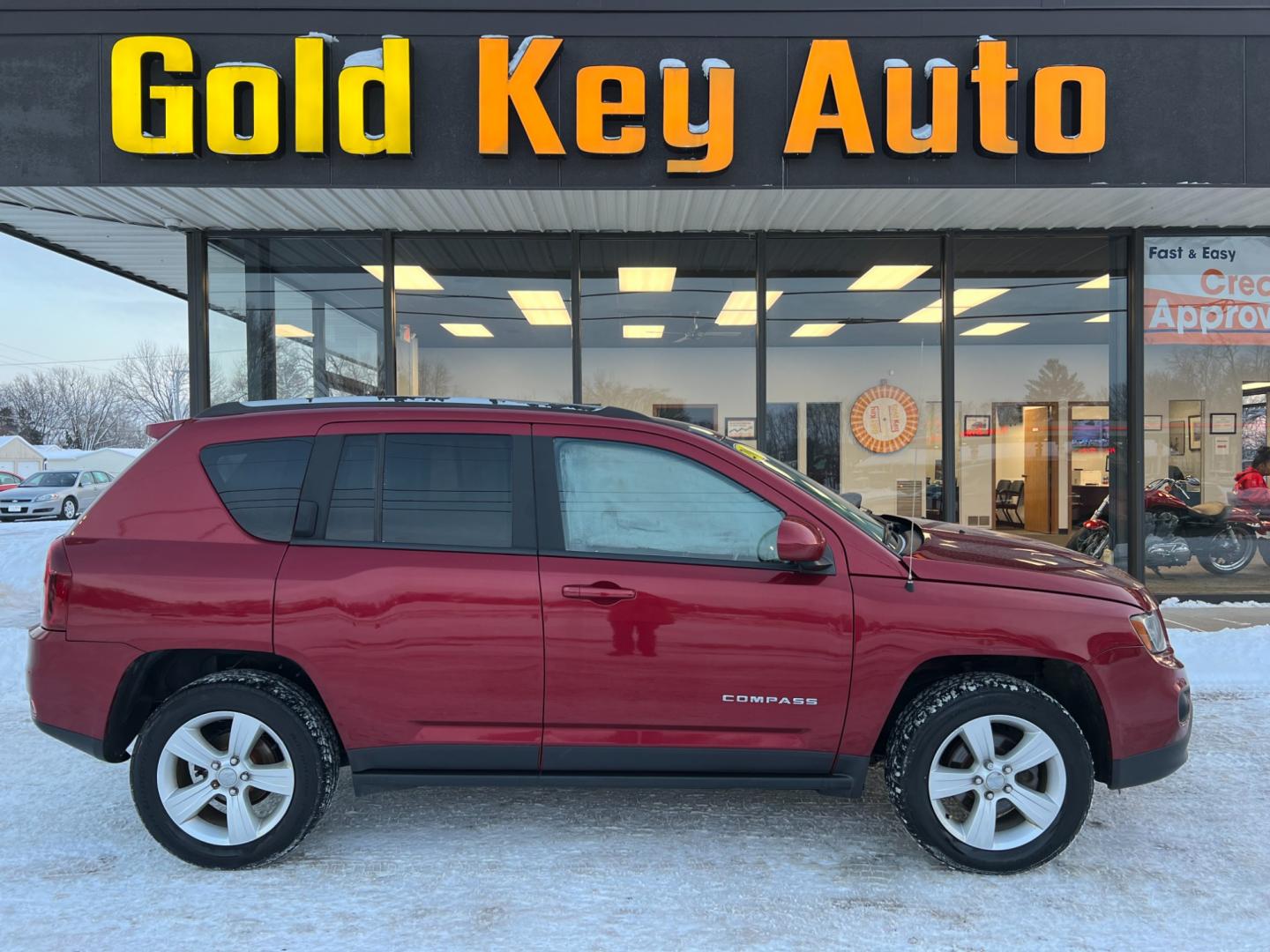 2016 Jeep Compass (1C4NJDEBXGD) , located at 1633 W Kimberly, Davenport, IA, 52806, (563) 323-5341, 41.559456, -90.598732 - Photo#0